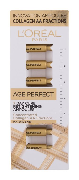 L´Oréal Paris Age Perfect Pleťové sérum 7 Day Cure Retightening Ampoules 7 ml pro ženy
