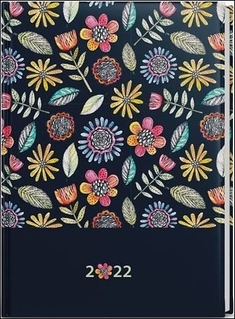 Denní diář B6 Lamino Černý