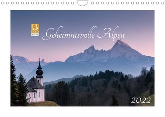 Geheimnisvolle Alpen (Wandkalender 2022 DIN A4 quer)