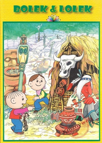 Bolek a Lolek - omalovánka