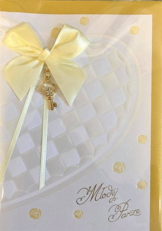 Karnet ślubny B6 Premium 44 + koperta