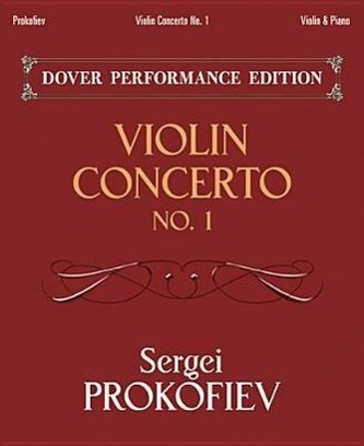 Violin Concerto No. 1 in D-Major, Op. 19: Dover Performance Edition