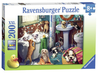 Puzzle Psí koupel/200 dílků