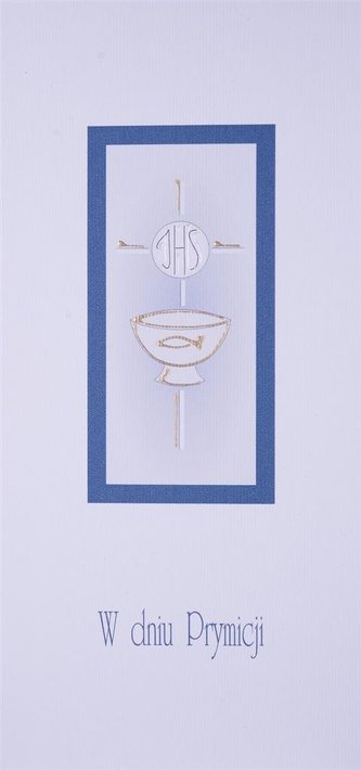 Karnet Prymicja DL PR01 - W dniu Prymicji