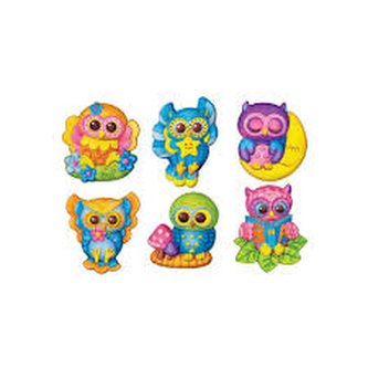 Výroba a malování - sovičky