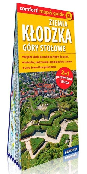 Comfort! map&guide XL Ziemia kłodzka, Góry Stołowe