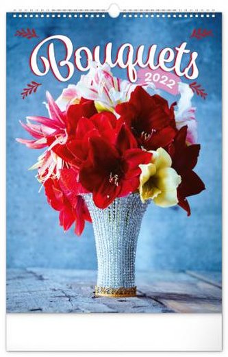 Kalendář 2022 nástěnný: Kytice, 33 × 46 cm