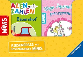 Verkaufs-Kassette \"Ravensburger Minis 9 - Mein bunter Ausmalspaß\"