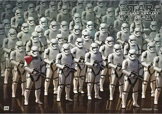 Podložka na stůl Star Wars|Hvězdné Války: Stormtroopers (49,5 x 34,5 cm)