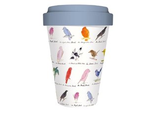 Kubek bambusowy Edward Lear Birds