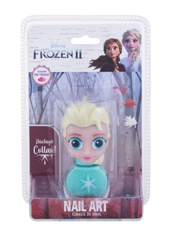 Disney Frozen II Lak na nehty Elsa 4 ml Tapa Elsa 3D Nail Polish pro děti