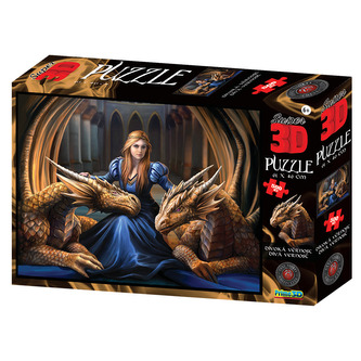 Puzzle 3D 500 dílků Divoká věrnost