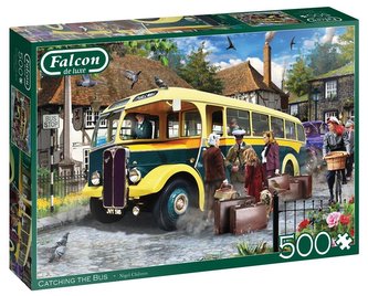 Puzzle 500 Falcon Podróż autobusem G3