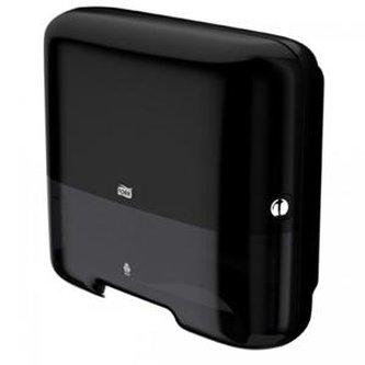 Zásobník na papírové ručníky "Dispenser Hand Towel Zigzag", černá, plastový, H3 systém, TORK