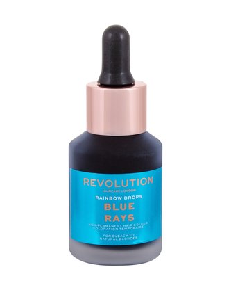 Revolution Haircare London Rainbow Drops Barva na vlasy 30 ml Blue Rays pro ženy