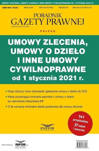 Umowy zlecenia, umowy o dzieło i inne umowy.... Umowy zlecenia, umowy o dzieło i inne umowy....