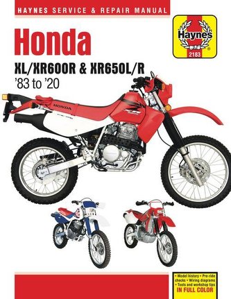 Honda XL/Xr600r & Xr650l/R: - Model History - Pre-Ride Checks - Wiring Diagrams - Tools and Workshop Tips
