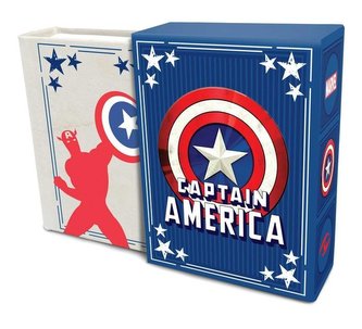 Marvel Comics: Captain America (Tiny Book): Inspirational Quotes from the First Avenger Fits in the Palm of Your Hand Stocking S
