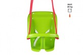 Houpačka Baby plast zelená nosnost 20kg 35x38x39cm 24m+