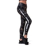 Dámské legíny High Waist Performance black - NEBBIA - Velikost L