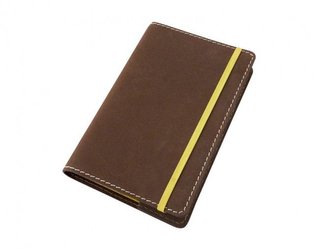 Kožený obal na diář Moleskine XL 25 x 19 cm - kůže hnědá Nubuk