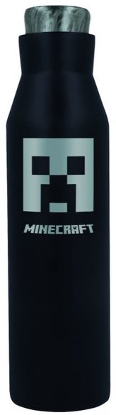 Nerezová láhev na pití Minecraft: Logo (objem 580 ml)