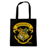 Shopping taška na rameno Harry Potter: Hogwarts Logo (38 x 42 cm) bavlna