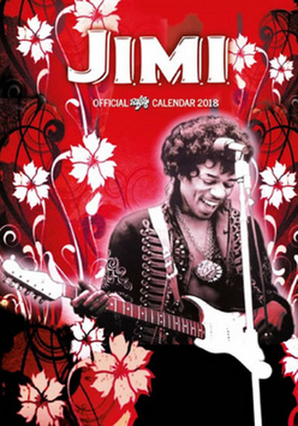 Jimi Hendrix - nástěnný kalendář 2018