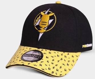 Baseballová čepice kšiltovka Pokémon: Pikachu odznak (nastavitelná) multicolor