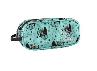 Piórnik Buldog z koroną miętowy