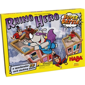 Haba Společenská hra Rhino Hero Super Bitva