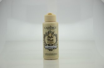 Cadence Matná akrylová barva Style Matt 120 ml - krémová