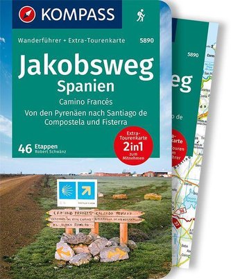 KOMPASS Wanderführer Jakobsweg Spanien