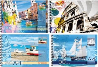 Szkicownik A4/30K 120g/m2 FRESH