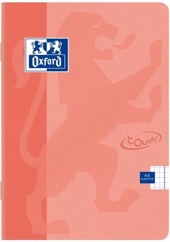 Zeszyt A4/60K kratka Touch Pastel (5szt) OXFORD
