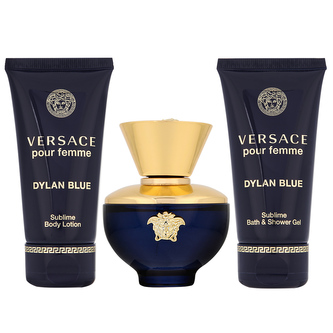 Versace Pour Femme Dylan Blue EDP 50 ml + SG 50 ml + BL 50 ml W