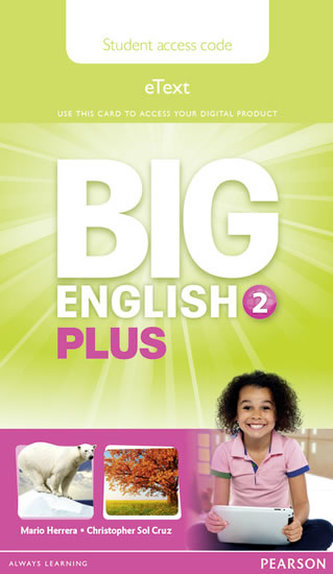 Big English Plus 2 Pupil´s eText Access Card