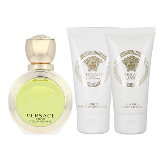 Versace Eros pour Femme EDT 50 ml + SG 50 ml + BL 50 ml W