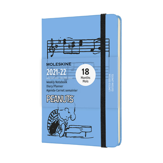Moleskine Snoopy plánovací zápisník 2021-2022 S Moleskine Snoopy plánovací zápisník 2021-2022 S