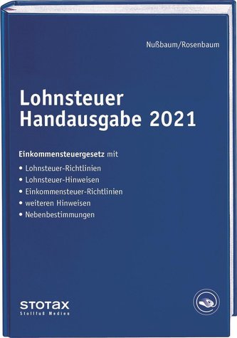 Lohnsteuer Handausgabe 2021