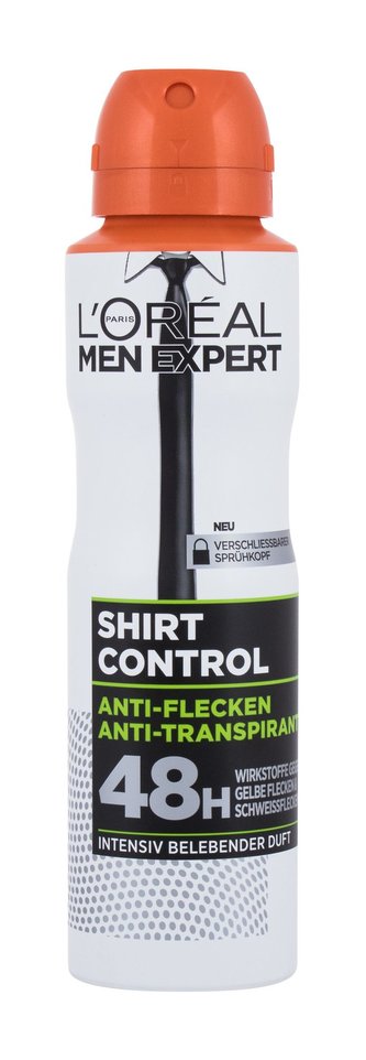 L´Oréal Paris Men Expert Antiperspirant Shirt Control 150 ml 48H pro muže