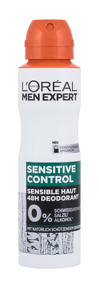 L´Oréal Paris Men Expert Deodorant Sensitive Control 150 ml 48H pro muže