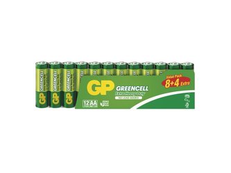 Baterie AA (R6) Zn-Cl GP Greencell  12ks
