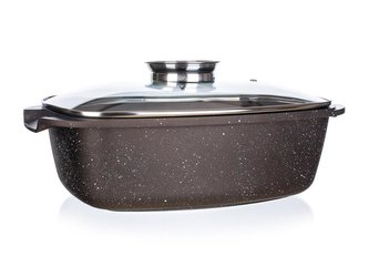 Pekáč BANQUET Premium Dark Brown 39,5x22cm s poklicí