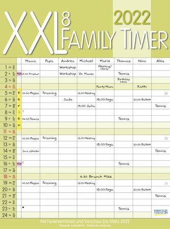 XXL Family Timer 8 2022