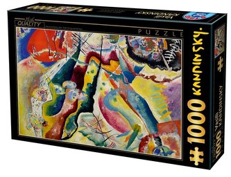 Puzzle 1000 Kandinsky, Obraz z czerwonym punktem