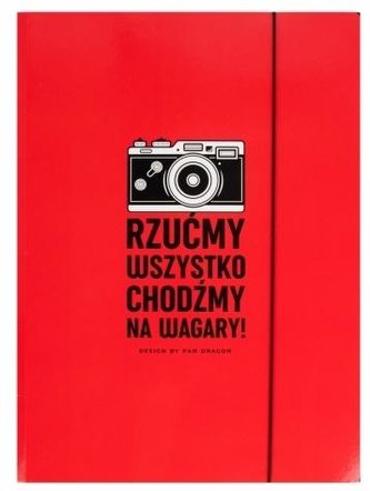 Teczka A4 z gumką Be cool-02