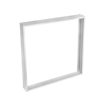 Solight hliníkový stříbrný rám pro instalace 595x595mm LED panelů na stropy a zdi, výška 68mm
