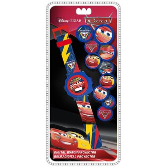 Zegarek Cyfrowy z Projektorem Cars