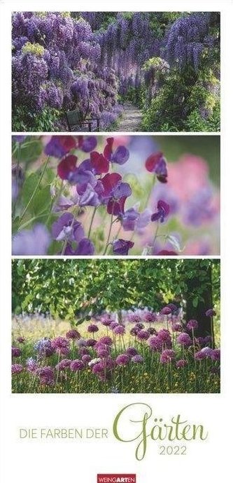 Die Farben der Gärten Kalender 2022